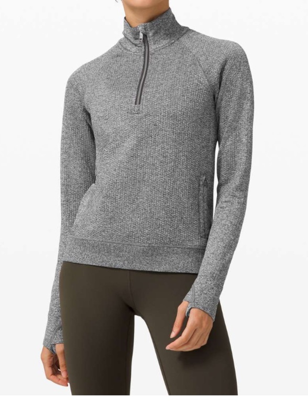 Women’s Lululemon Engineered Warmth Half Zip | Size 8